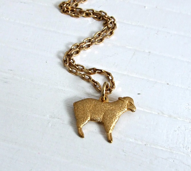 Sheep Necklace